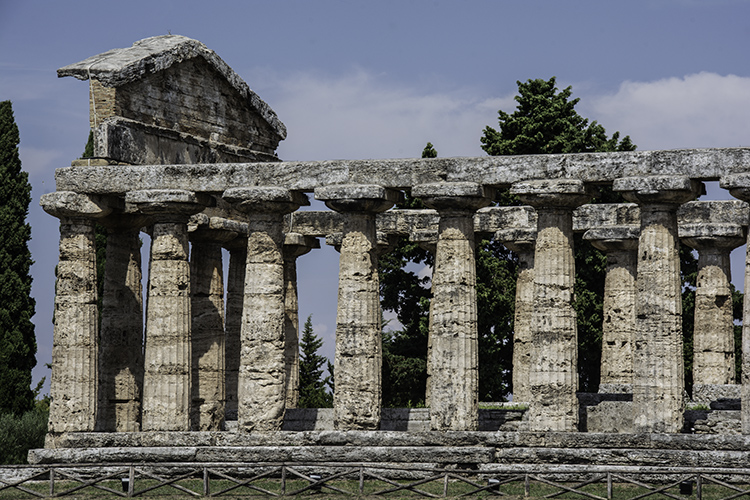 Temple of Athenda, Paestum, Compania, Italy, Marcus Travel Journal,. Paestum, Temple of Athena

