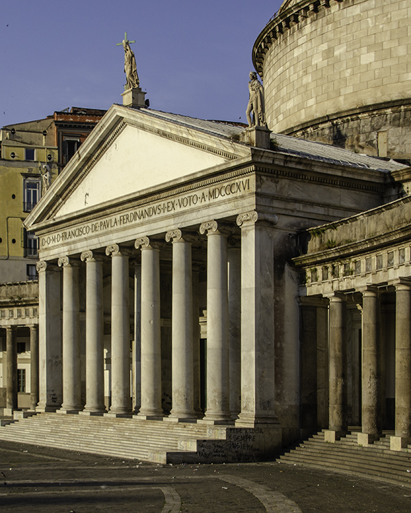Basilica San Francesco da Paola, Naples, Travels in Italy, Marcus Travel Journal, mytravellinglens.com
