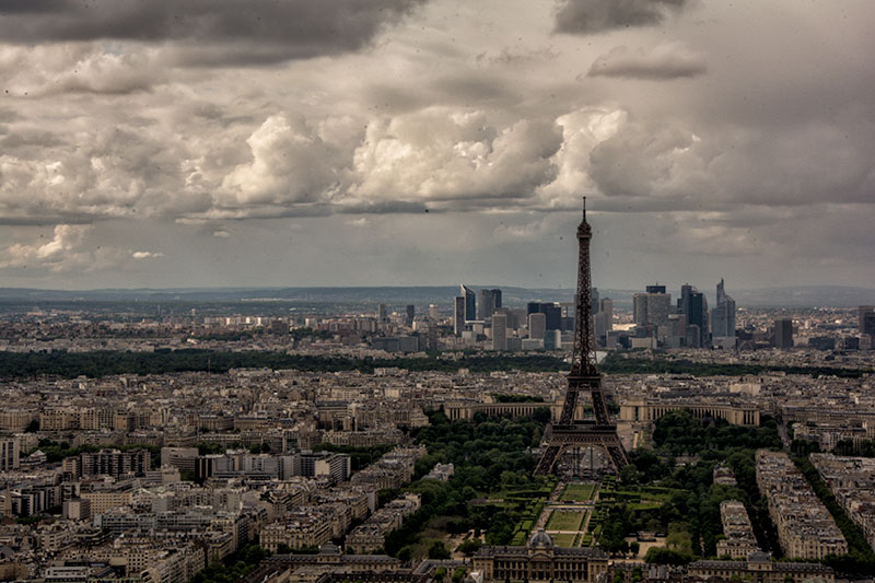 View from Tour Montparnasse
