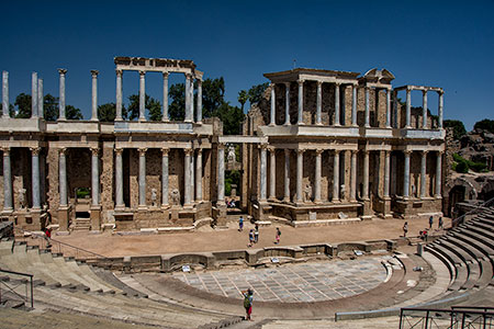 Roman Theatre Merida Spain
