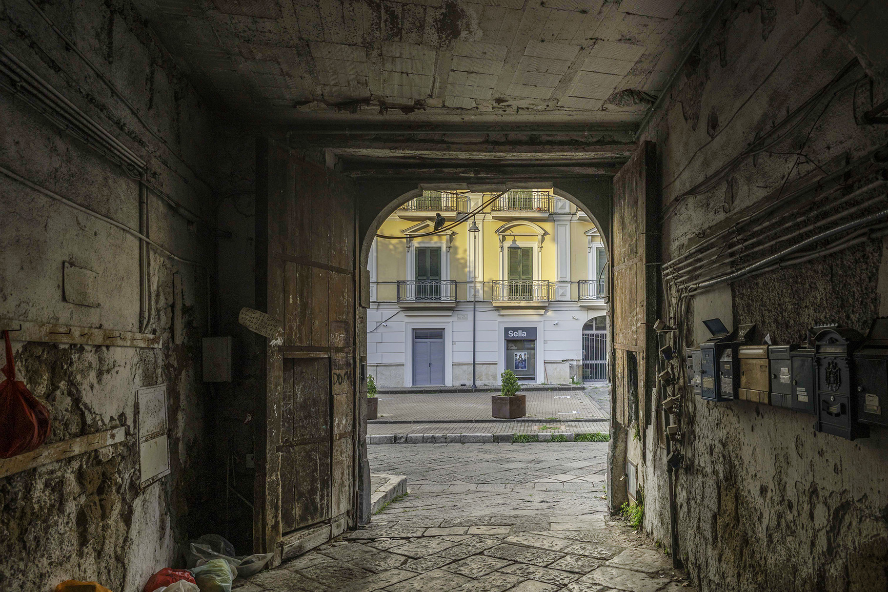 Nola Italy located east of Naples
