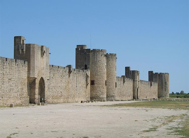 Aigues-Mortes. Occitanie, France